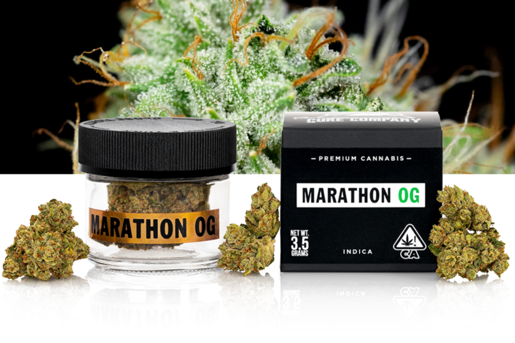 Buy Marathon OG Strain online at www.greenganjahome.com